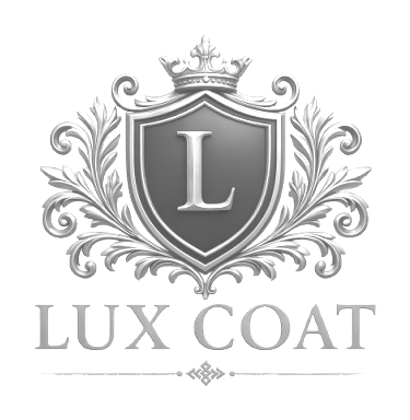 luxcoat logo upscaled transparent light greyscale